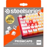 SteelSeries PrismCaps , Tastenkappe weiß/transparent, DE-Layout