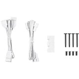 Thermaltake CT200 ARGB Sync PC Cooling Fan White (Single Pack), Gehäuselüfter weiß, 200 mm