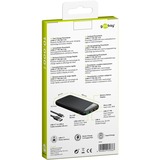 goobay Schnelllade-Powerbank 10.000 mAh schwarz, USB-C PD, QC 3.0, 10.000 mAh
