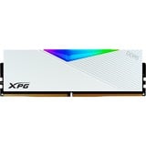 ADATA DIMM 48 GB DDR5-6800 (2x 24 GB) Dual-Kit, Arbeitsspeicher weiß, AX5U6800C3424G-DCLARWH, XPG Lancer RGB