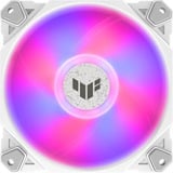 ASUS TUF GAMING TF120 ARGB White, Gehäuselüfter weiß/transparent, 120 mm