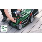 Bosch Heimwerken & Garten Akku-Rasenmäher UniversalRotak 2x18V-37-550 Solo, 36Volt (2x18V) grün/schwarz, ohne Akku und Ladegerät, POWER FOR ALL ALLIANCE