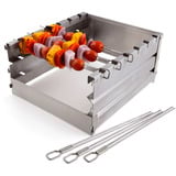 Broil King Multi-Windschutz für Infrarot-Seitenbrenner, Gestell edelstahl