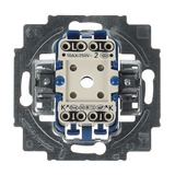 Busch-Jaeger Ausschalter Einsatz zweipolig blau, Retail