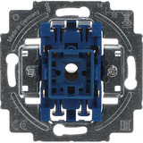 Busch-Jaeger Ausschalter Einsatz zweipolig blau, Retail