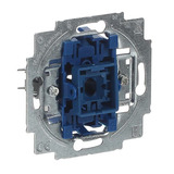 Busch-Jaeger Ausschalter Einsatz zweipolig blau, Retail