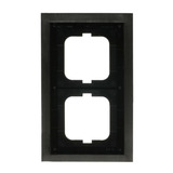 Busch-Jaeger Rahmen 2-fach edelstahl, Retail