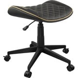 Cougar Gaming-Hocker Crosser Gold, Gaming-Stuhl schwarz/gold, auch als Fußstütze verwendbar