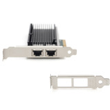 Digitus 2-Port 10 Gigabit Ethernet, LAN-Adapter 