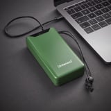 Intenso Powerbank F20000 Green grün, 20.000 mAh, PD 3.0, Quick Charge 3.0