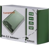 Inter-Tech Argus GD-25000, Laufwerksgehäuse transparent