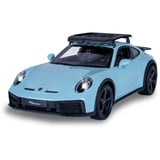 Jamara Deluxe Car Series - Porsche 911 Dakar, RC türkis/schwarz, Maßstab 1:14, 2,4 GHz
