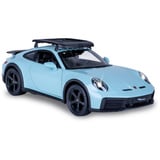 Jamara Deluxe Car Series - Porsche 911 Dakar, RC türkis/schwarz, Maßstab 1:14, 2,4 GHz