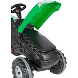 Jamara Ride-on Traktor Big Wheel, Kinderfahrzeug grün/grau, 12 V