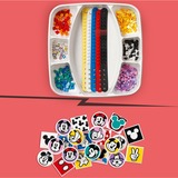 LEGO 41947 DOTS Disney Mickys Armband-Kreativset, Konstruktionsspielzeug 5-in-1 Bastelset, DIY Schmuckset für Kinder, mit Glitzer- und Minnie-Maus-Steinchen