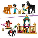 LEGO 43208 Disney Princess Jasmins und Mulans Abenteuer, Konstruktionsspielzeug 