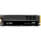 Lexar NM760 512 GB, SSD PCIe 4.0 x4, NVMe 1.4, M.2 2280