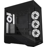 Lian Li Vector V100 , Tower-Gehäuse schwarz, Tempered Glass x 2