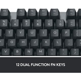 Logitech K835 TKL, Tastatur grau/schwarz, DE-Layout, GX Blue