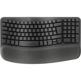 Logitech Wave Keys for Business, Tastatur schwarz, DE-Layout, Logi Bolt, Bluetooth, für Windows/macOS/ChromeOS/Android/Linux
