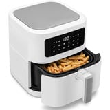 Medion Heißluftfritteuse Life MD 11740 E40 XL weiß (matt), 2.150 Watt, Korb 5,2 Liter
