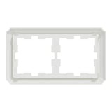 Merten D-Antik Rahmen 2-fach weiß, Retail