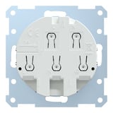 Merten Fehlerstromschutz-Steckdosen-Einsatz mit erhöhtem Berührungsschutz, Typ 233819 weiß (glänzend), Retail