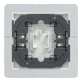 Merten Wippe für Wechselschalter Kreuzschalter und Taster Einsatz weiß (glänzend), Retail