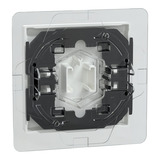 Merten Wippe für Wechselschalter Kreuzschalter und Taster Einsatz weiß (glänzend), Retail