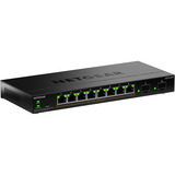 Netgear Smart Managed Essentials Switch (GS310TPv2) schwarz, 55W PoE Budget