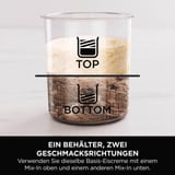 Ninja CREAMi Deluxe Eismaschine NC502EU schwarz/silber, für 2.100ml Eiscreme, 800 Watt