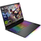 OMEN 16 MAX 16-ah0170ng, Gaming-Notebook schwarz, Intel® Core™ Ultra 7 255HX, NVIDIA GeForce RTX 5080, 64 GB DDR5, 2 TB (2 TB SSD), Windows 11 Home