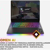 OMEN 16 MAX 16-ah0170ng, Gaming-Notebook schwarz, Intel® Core™ Ultra 7 255HX, NVIDIA GeForce RTX 5080, 64 GB DDR5, 2 TB (2 TB SSD), Windows 11 Home