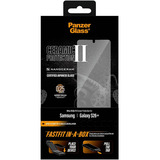 PanzerGlass Ceramic Displayschutz Ultra-Wide Fit, Schutzfolie transparent, Samsung Galaxy S26+, FASTFIT IN-A-BOX