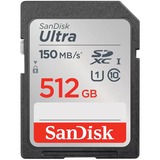 SanDisk Ultra 512 GB SDXC, Speicherkarte schwarz, UHS-I U1, Class 10