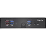 Shuttle DS50U5 Bundle inkl. 8 GB DDR5-RAM, Barebone schwarz, ohne Betriebssystem
