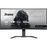 iiyama G-Master GCB3482WQSU-B1 BLACK HAWK , Gaming-Monitor 86.4 cm (34 Zoll), schwarz, WQHD, Curved, VA, Free-Sync Premium, USB-C, 120Hz Panel