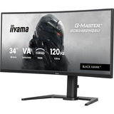 iiyama G-Master GCB3482WQSU-B1 BLACK HAWK , Gaming-Monitor 86.4 cm (34 Zoll), schwarz, WQHD, Curved, VA, Free-Sync Premium, USB-C, 120Hz Panel