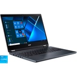 Acer Campus TravelMate Spin P4 (TMP414RN-51), Notebook blau, Windows 10 Pro 64-Bit, 256 GB SSD