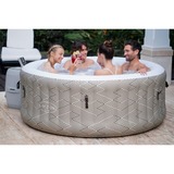 Bestway Whirlpool LAY-Z-SPA Madrid AirJet, Ø 180cm x 66cm, Schwimmbad braun/weiß