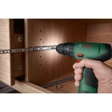 Bosch Heimwerken & Garten Akku-Schlagbohrschrauber EasyImpact 1200 + Bit- und Bohrer-Set grün/schwarz, 2x Li-Ionen Akku 1,5Ah, Koffer