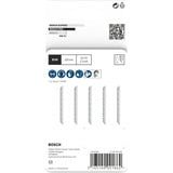 Bosch PRO Hardwood clean Stichsägeblatt T 101 BRF, 100mm 5 Stück