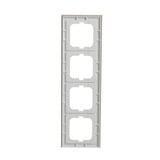 Busch-Jaeger Abdeckrahmen vierfach, Abdeckung gelb, Retail