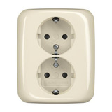 Busch-Jaeger Schutzkontakt-Doppelsteckdose Retail