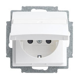 Busch-Jaeger Schutzkontaktsteckdose Einsatz 20 EUKNB-914 weiß, Retail