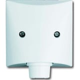 Busch-Jaeger Zentralscheibe Abdeckung für Leitungsauslass weiß, Retail