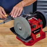 EINHELL Nass-Schleifer TC-WG 200, Doppelschleifer rot/schwarz, 125 Watt