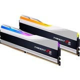 G.Skill DIMM 48 GB DDR5-8000 (2x 24 GB) Dual-Kit, Arbeitsspeicher silber, F5-8000J4048F24GX2-TZ5RS, Trident Z5 RGB, INTEL XMP