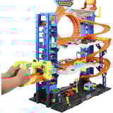Hot Wheels Ultimative Garage, Spielgebäude mit 2 Die-Cast-Autos, Aufbewahrung für mehr als 50 Autos