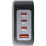 Intenso Power Adapter W140A3C GaN + C520C Kabel, Ladegerät schwarz, 140Watt